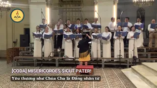 MISERICORDES SICUT PATER + CODA – Tôn nhan thương xót | Giao Ly Choir | Saigon Notre-Dame Cathedral