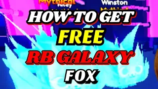 GIVEAWAY CLOSED!!! HOW TO GET FREE RAINBOW GALAXY FOX ( PET SIMULATOR ) ROBLOX