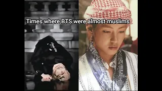 Times where BTS touched Islam
