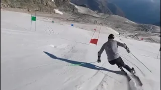 Summer skiing in Saas Fee 🇨🇭 and. Stelvio 🇮🇹