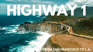 Highway 1 - California Roadtrip from San Francisco to L.A. - 4K