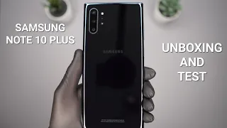 Samsung Note10 Plus  (4K UNBOXING AND TEST)