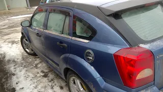 Установленный автозапуск DB3 на Dodge Caliber