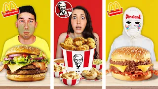 MANGIAMO SOLO CIBO GIGANTE DEL MC DONALD'S VS KFC PER 24 ORE CONTRO IL DOTTOR TIMOTI!