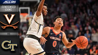 Virginia vs. Georgia Tech Condensed Game | 2019-20 ACC Men's Basketball