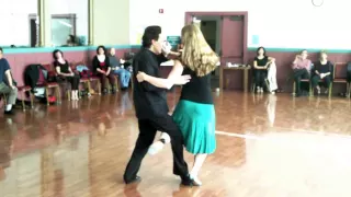 Argentine Tango Steps: Basic-Forward Ocho- Ganchos- Enrosque- Molinete Figure