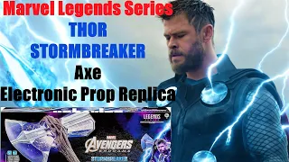 Marvel Legends Series THOR´s STORMBREAKER Axe Electronic Prop Replica unboxing