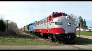 RARE FP7A OF THE ESCANABA & LAKE SUPERIOR RAILROAD IN 2020! | Jason Asselin