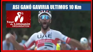 Fernando GAVIRIA GANA 2 Etapa Tour de LIMOUSIN Ultimos 10 kms RELATO EMOTIVO COLOMBIANO