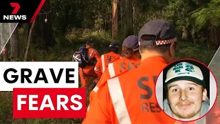 A desperate search for a young man missing in bushland in Melbourne’s east | 7 News Australia