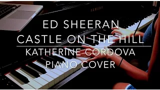 Ed Sheeran - Castle On The Hill (HQ piano cover) Divide