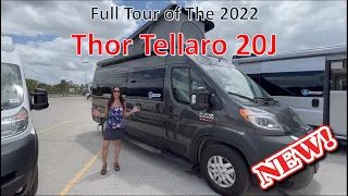 Tour The New 2022 Thor Tellaro 20J Pop-top B-Class RV