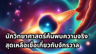 นักวิทยาศาสตร์ ค้นพบความจริงสุดเหลือเชื่อเกี่ยวกับจักรวาล