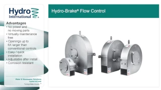 Hydro Brake Vortex Flow Control from Hydro International