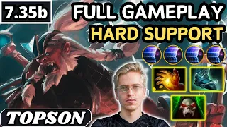 7.35b - Topson DISRUPTOR Hard Support Gameplay 20 ASSISTS - Dota 2 Full Match Gameplay