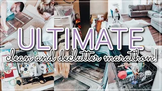 KONMARI METHOD CLEAN AND DECLUTTER WITH ME 2022 | DECLUTTERING MARATHON | 2 HOURS OF SPEED CLEANING