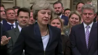 Theresa May gives statement: together we will build a better Britain