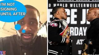 BREAKING: TERENCE CRAWFORD SAYS NOT SIGNING TO "PBC" UNTIL HE SEE ERROL SPENCE BEAT YORDENIS UGAS !