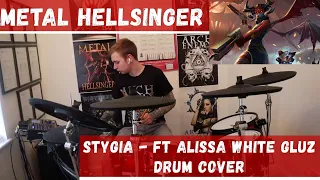 Metal HellSinger - Ft Alissa White Gluz - Stygia Drum Cover