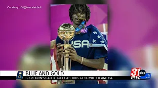 Caleb Holt wins gold with Team USA