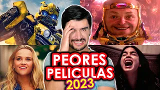 Las 15 PEORES PELICULAS del 2023 | Edu Rocha Wow Qué Pasa