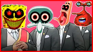 SpongeBob.EXE & Squidward.EXE & Patrick.EXE & Mr. Krabs.EXE - Meme Coffin Dance COVER