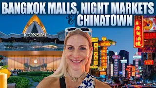 Exploring Bangkok's AMAZING Malls, Night Markets & Chinatown | Thailand