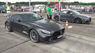 Mercedes-AMG GT-R PRO vs 700HP Audi TT-RS (AMG KILLER)