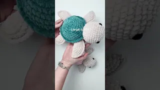 How Can You Crochet the Most Adorable Turtle Ever? #shorts #crochettok #amigurumi #crochet  #diy