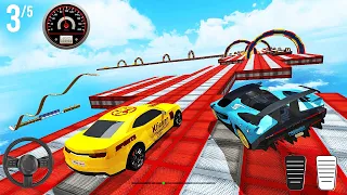 High Speed Mega Ramp Race - Impossible Stunts Racing Game - Android GamePlay