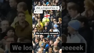 soccer USA Vs England fans yelling #worldcup #USAvsEngland #soccer