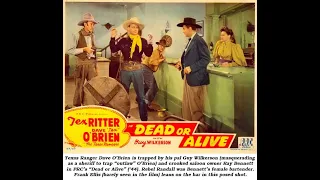 Dead Or Alive (1944) TEX RITTER  (FULL MOVIE)