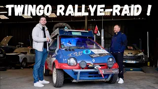 Il transforme une Twingo en une bête de rallye-raid !