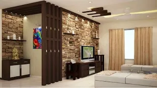 Top 100 stone wall decorating ideas for living room interior design 2023