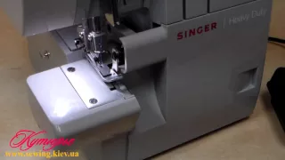 SINGER 854 Heavy Duty обзор оверлока