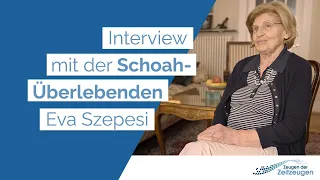 Auschwitz-Überlebende Eva Szepesi über ihre Kindheit in Budapest, die Deportation und ihr Überleben