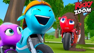 Ricky Zoom Deutsch GANZE FOLGE 😄 Besuch für Ricky | Motorräder für Kinder | Cartoons für Kinder