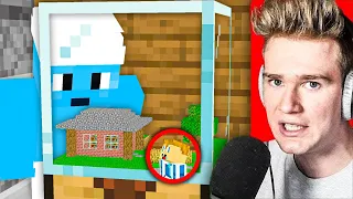 ZOSTAŁEM ZAMKNIĘTY w MINI AKWARIUM w MINECRAFT