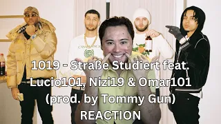 1019 - Straße Studiert feat. Lucio101, Nizi19 & Omar101 (prod. by Tommy Gun) REACTION by RBKUYA