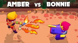 BONNIE vs AMBER | 1vs1 | Brawl Stars