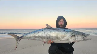 Using  A balloon To Catch Giant fish | Spanish Mackerel