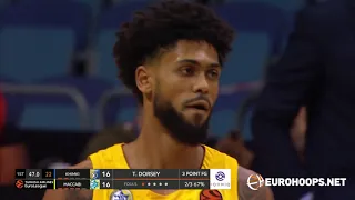 Khimki Moscow Region-Maccabi Playtika Tel Aviv 87-89: Tyler Dorsey (26 points on 8/13 3PT)