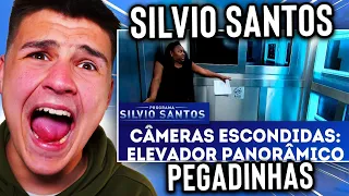 BRITISH REACTS TO SILVIO SANTOS PRANKS (Elevador Panorâmico) | Câmeras Escondidas (06/05/18)