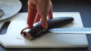 How to Fillet a Herring // How To Prepare Herrings // Just Tasty