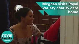 Meghan, Duchess of Sussex visits Royal Variety charity care home