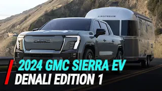 2024 GMC Sierra EV Denali Edition 1 Packs 754 HP And 400 Miles Of Range