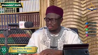 Muwadda'i Malik  No 35 - Sheikh Aminu Ibrahim