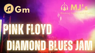 Pink Floyd Diamond Prog Blues Jam | Backing Track in G minor