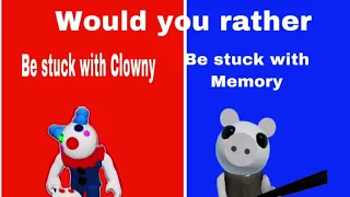 Would You rather? (Piggy Edition)