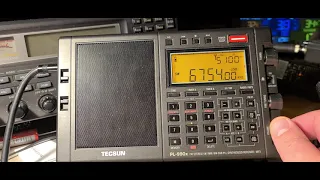 Testing Tecsun PL-990X VS Sangean ATS-909X2 AGC performance same signal 6754 kHz USB Shortwave